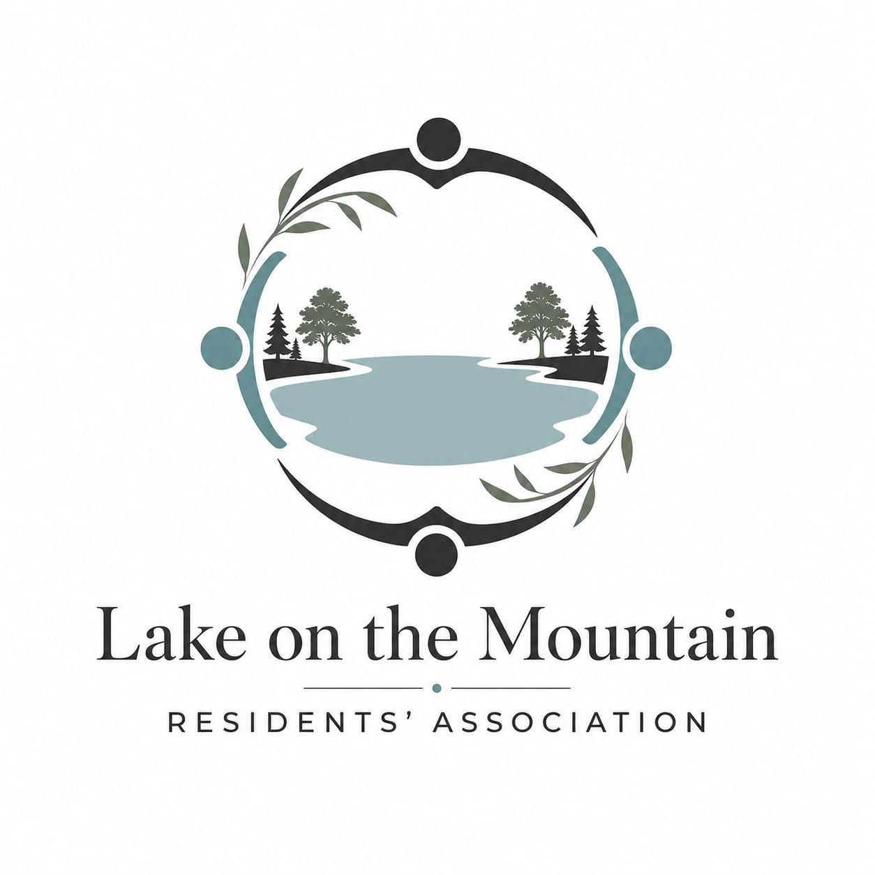 Lake on the Mountain Residents' Association logo